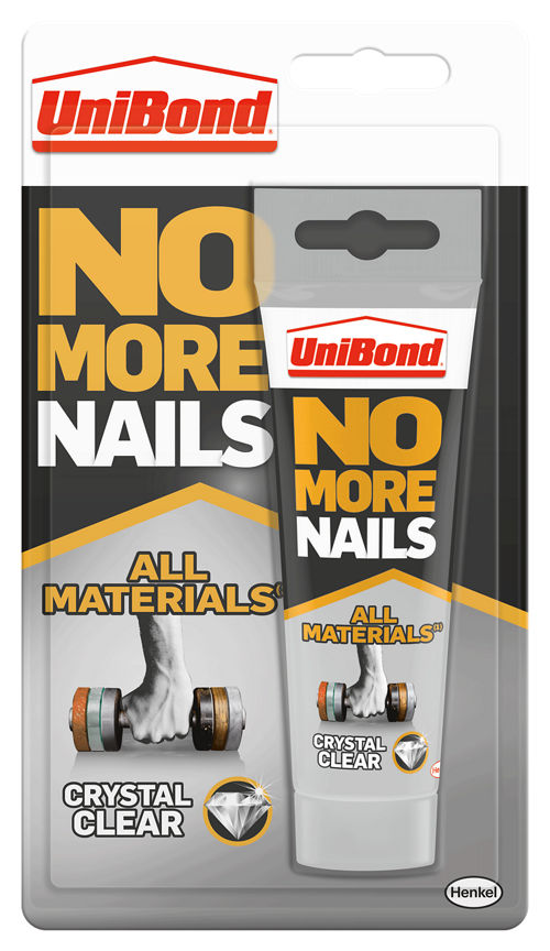 UniBond UniBond No More Nails All Materials Crystal Tube