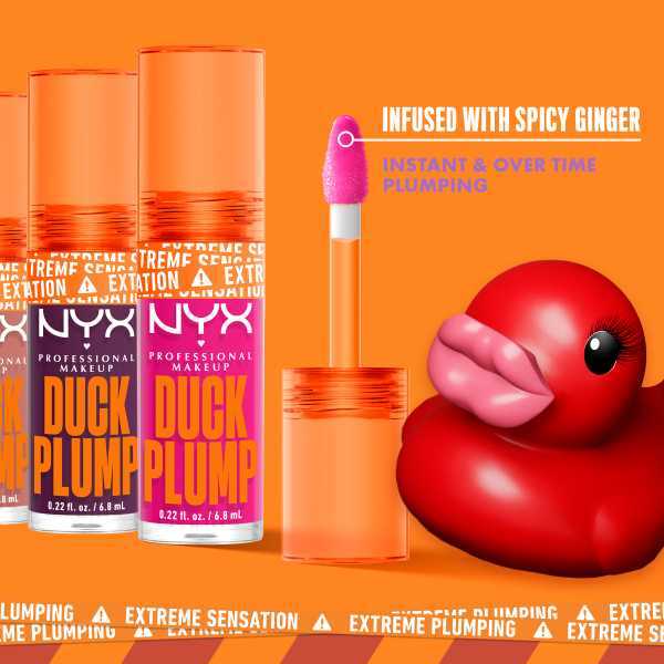 NYX Professional Makeup Nude Swings lip gloss, imported from the UK