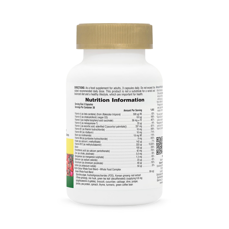 NaturesPlus Gold multivitamin capsules 90 count, imported from the UK
