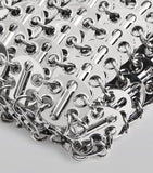 Rabanne chainmail nano bag in metal finish, UK version