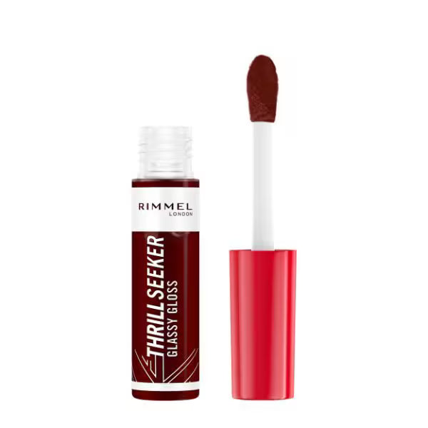 Rimmel Glassy Gloss 750 Frosted Berry 10ml, imported from the UK