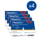 Flowflex Antigen Rapid Test Lateral Flow Self-Testing Kit 4 Kit Bundle General Health & Remedies Boots   