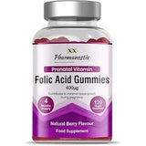 Pharmanostix folic acid gummies berry flavour 120 count - British product