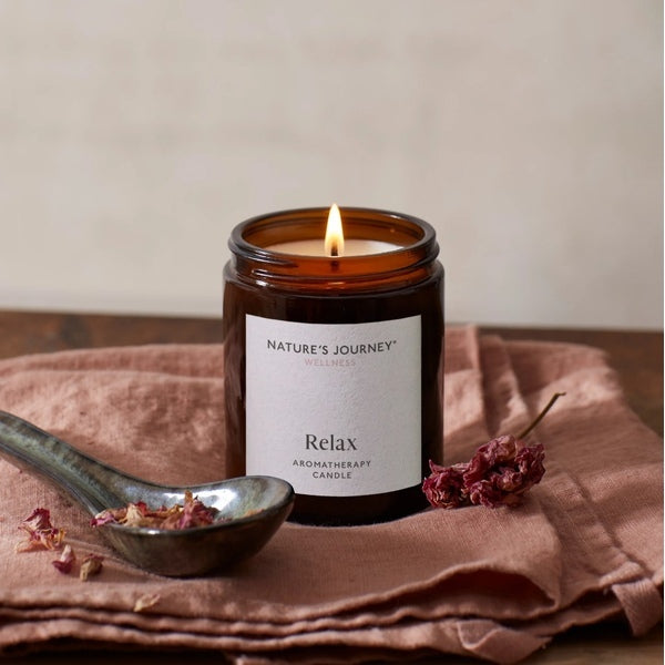 Nature's Journey Aromatherapy Relax Candle 160g