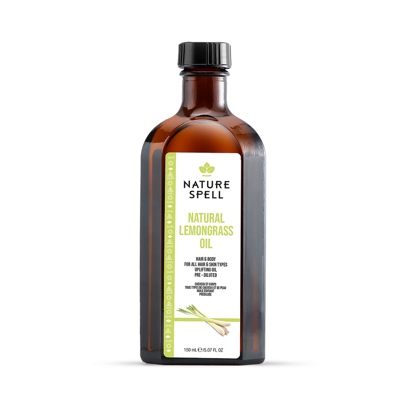 Nature Spell hair and body oil lemongrass 150ml, UK version