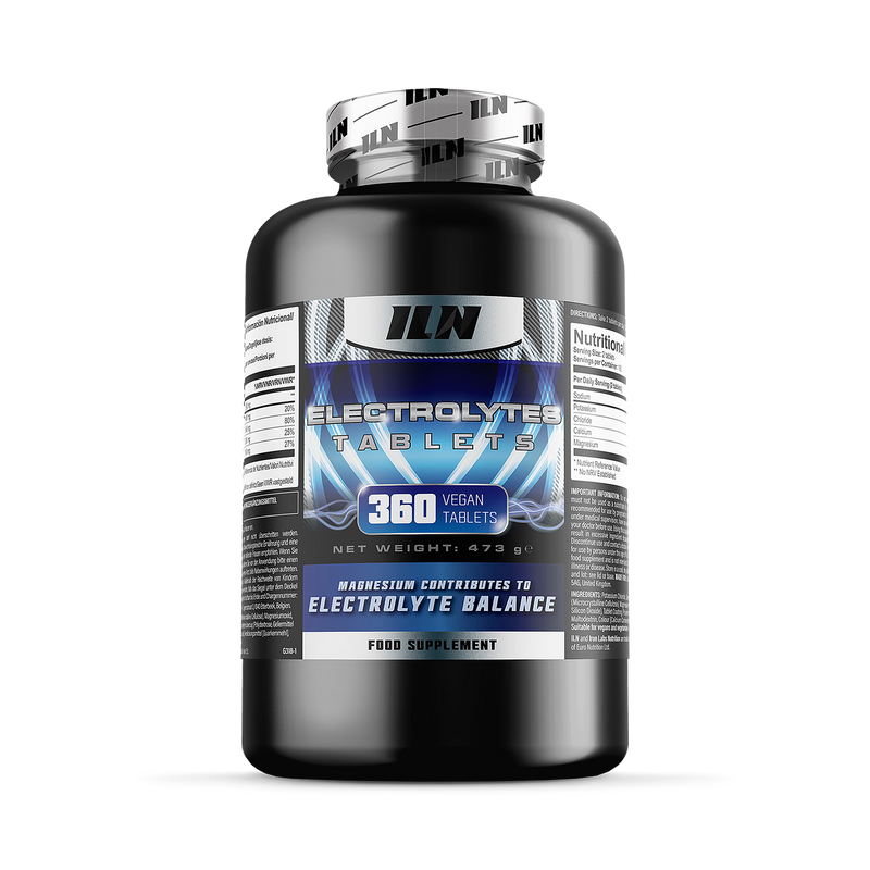 Iron Labs Nutrition electrolyte tablets 1500mg 360 tablets, imported from the UK