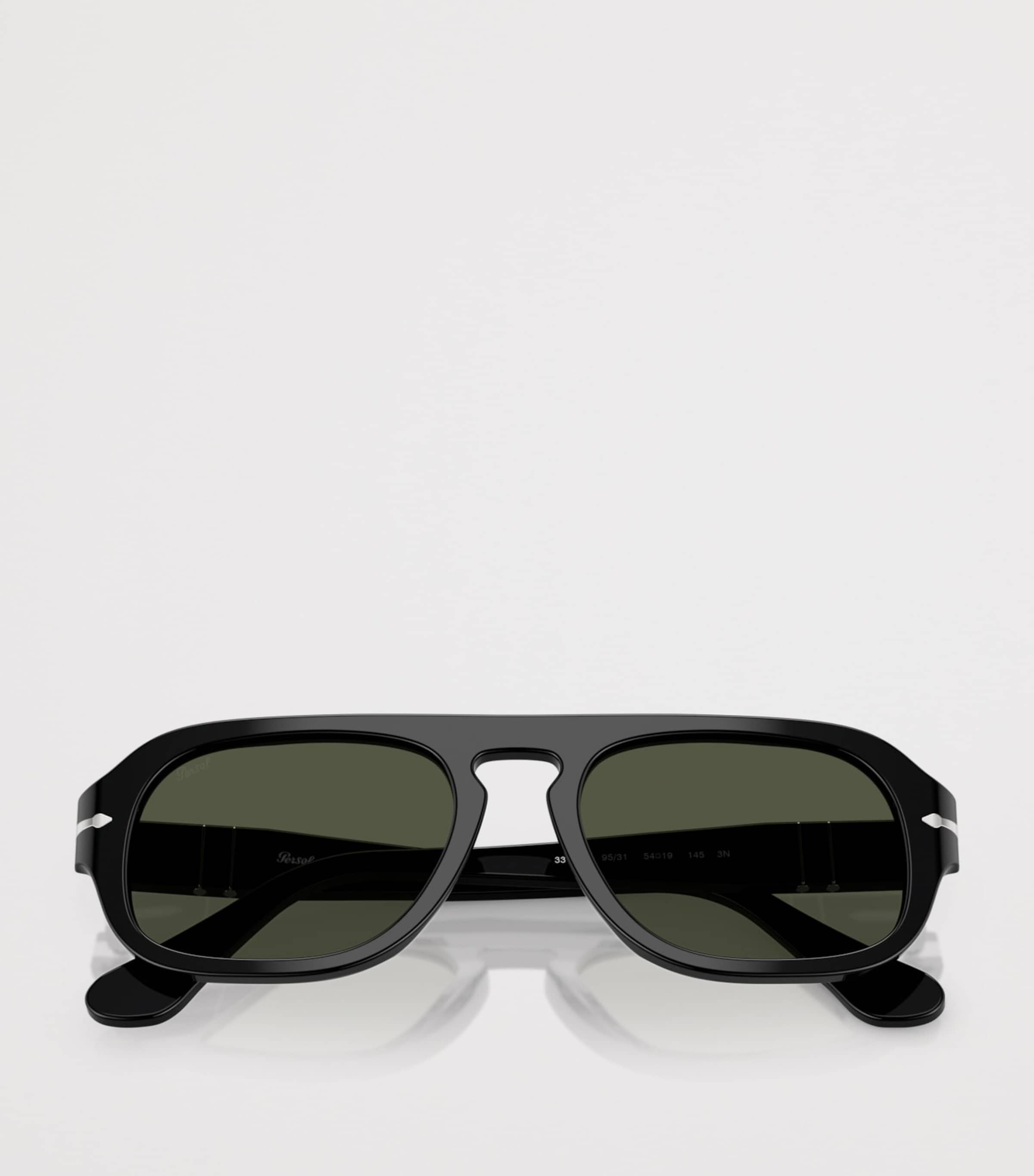 Persol Square Pilot Sonnenbrille mit Acetatrahmen, UK-Version