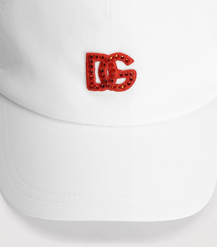 Dolce&Gabbana Kinder Basecap mit verziertem Logo, importiert aus Großbritannien