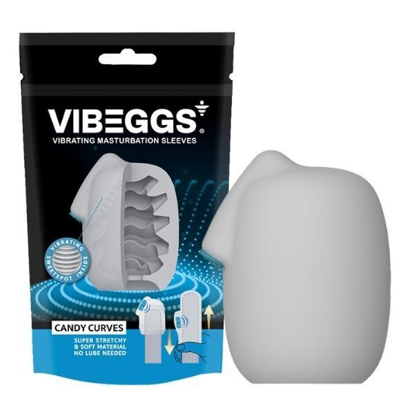 Vibeggs Candy Curves vibrating masturbation sleeve, UK version