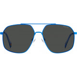 Polaroid Black PLD 6173 metal frame sunglasses, imported from the UK