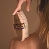 100% horsehair body brush with hornbeam wood handle, UK version