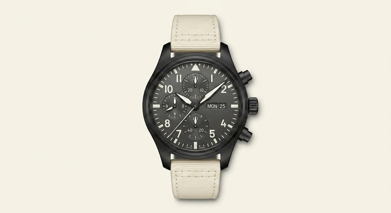 IWC Pilot's Chronograph Top-Gun Edition Ceratanium watch 41mm, imported from the UK