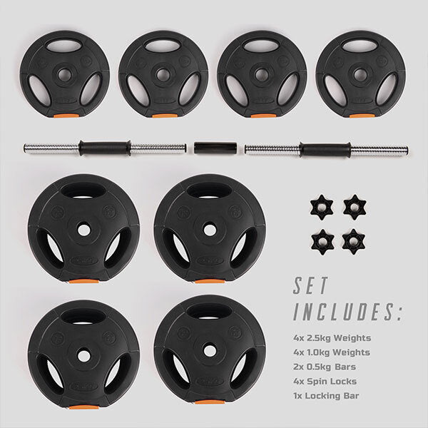 Phoenix Fitness dumbbell set 15kg, UK version