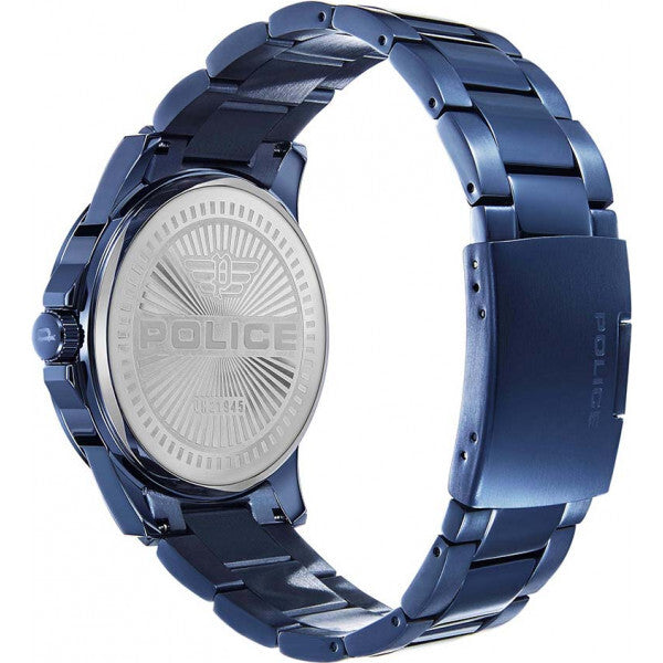 Police black cliff watch men's stainless steel (British brand)