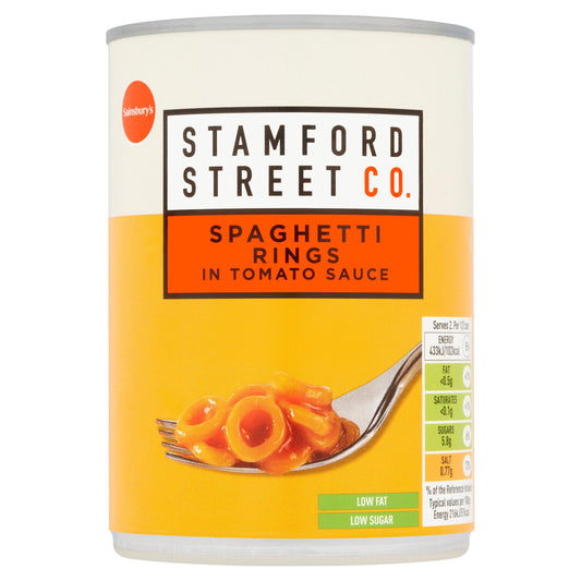 Stamford Street Co. Spaghetti Rings in Tomato Sauce 400g