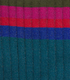 Paul Smith ribbed stripe organic cotton socks - British product