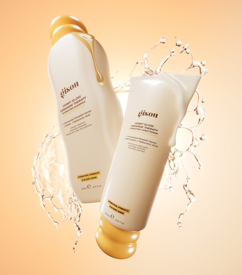 Gisou Honey Gloss Ceramide Therapy Hydrating Conditioner 200ml, UK version