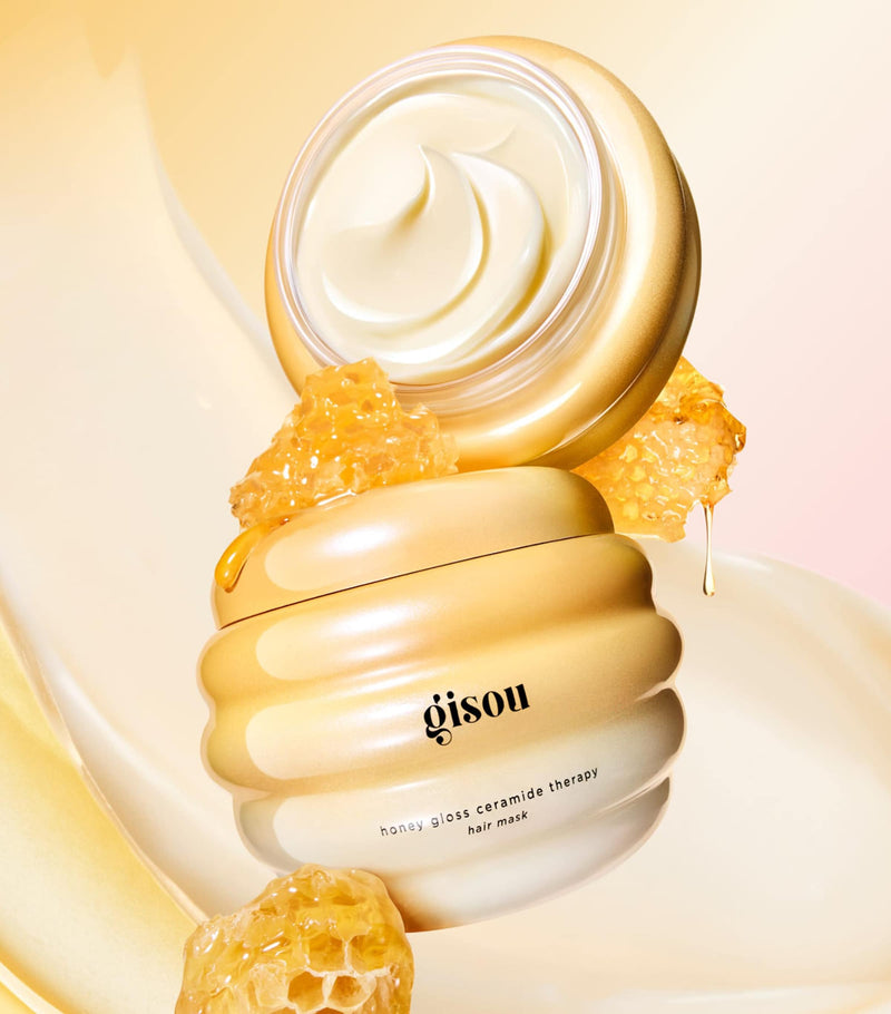 Gisou Honey Gloss Ceramide Therapy Hair Mask 250ml, UK version