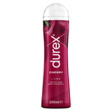 Durex Cherry Lube Water Based Flavoured Edible - 100ml Intimate Care Boots   