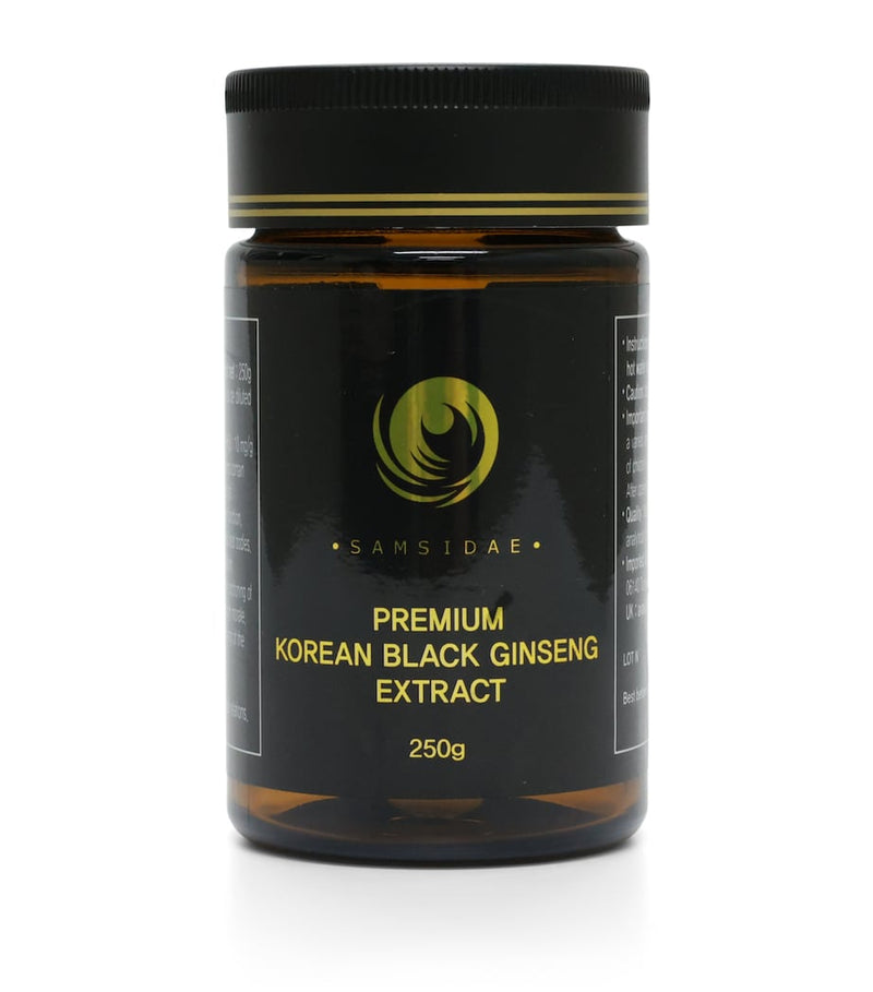 Samsidae premium Korean black ginseng extract 250g - British product