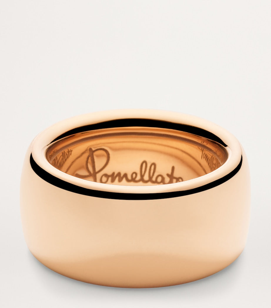 Pomellato Medium Rose Gold Iconica ring, imported from the UK