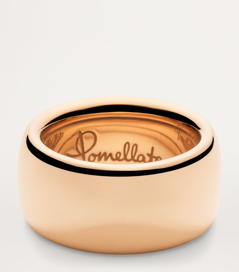 Pomellato Medium Rose Gold Iconica ring, imported from the UK