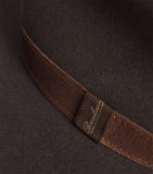 Borsalino Alessandria wool-silk hat, luxury Italian (British brand)
