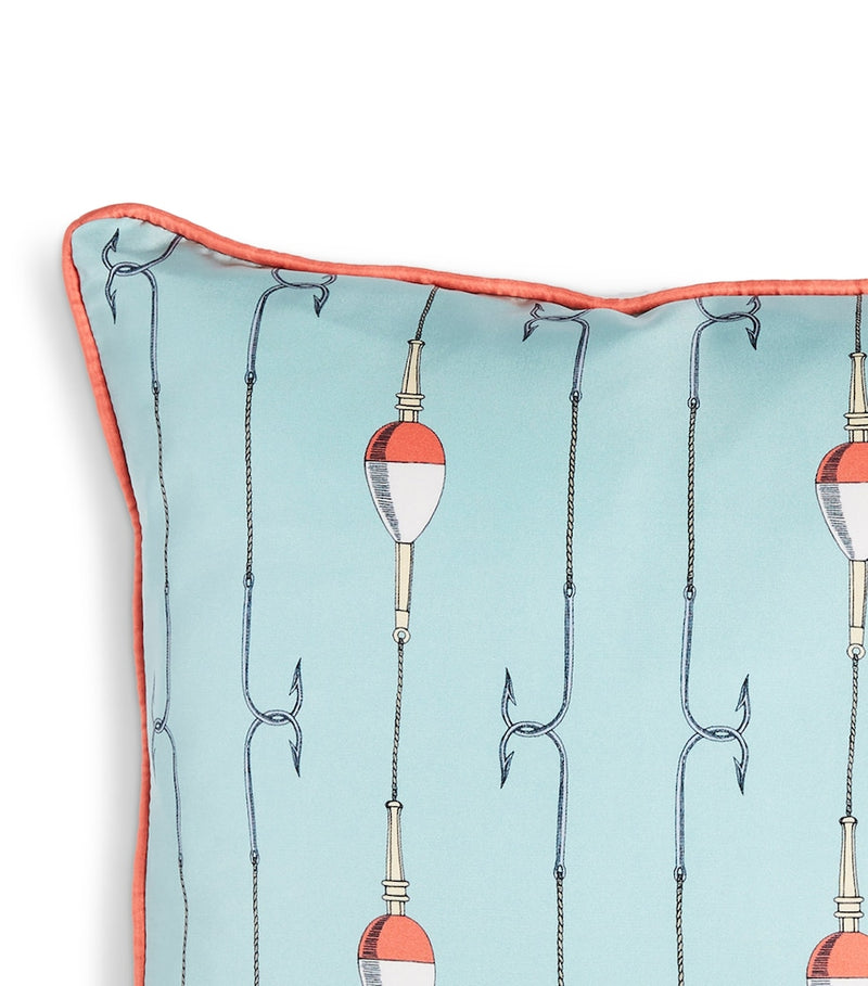 Fornasetti set of 2 Grande Pesce cushions 50cm x 50cm - British product