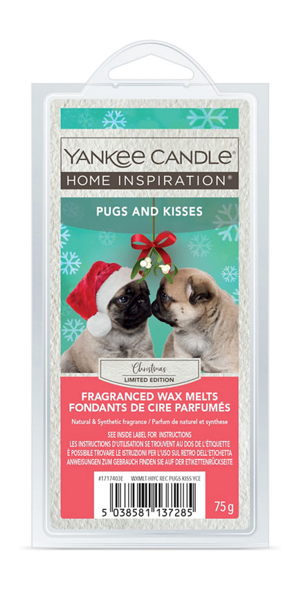 Yankee Candle Home Inspiration Pugs & Kisses Wax Melt General Household ASDA   