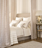 Gingerlily Silk Fern Vine Super King Duvet Cover (260cm x 220cm) - British product