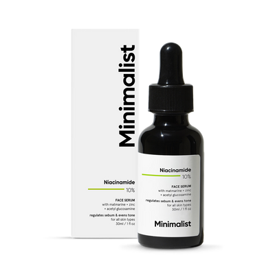 Holland & Barrett Minimalist Niacinamide 10% Face Serum 30ml- Buy online at McGrocer