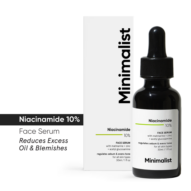 Minimalist Niacinamide 10% Face Serum 30ml, UK version