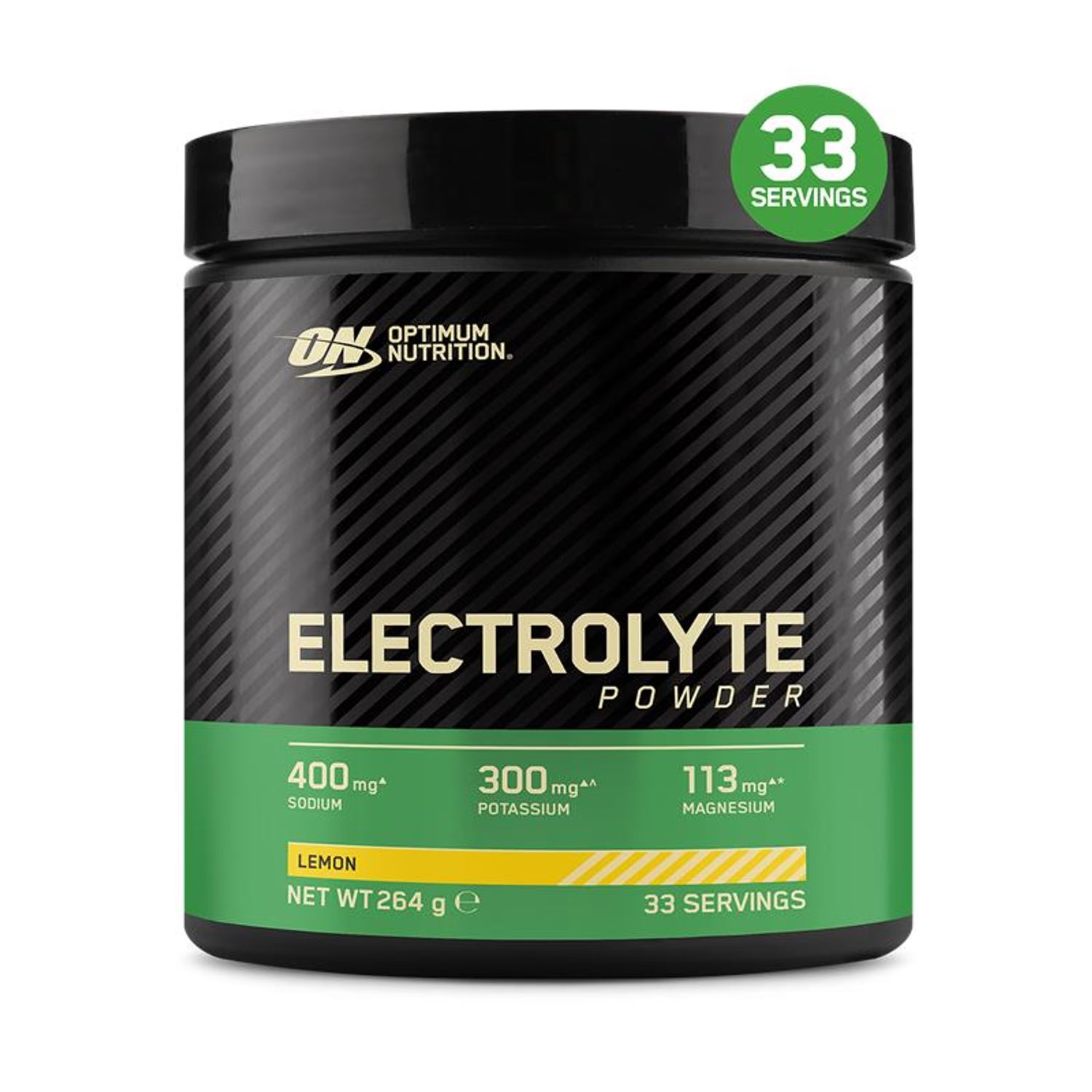 Optimum Nutrition electrolyte powder lemon 264g, UK version