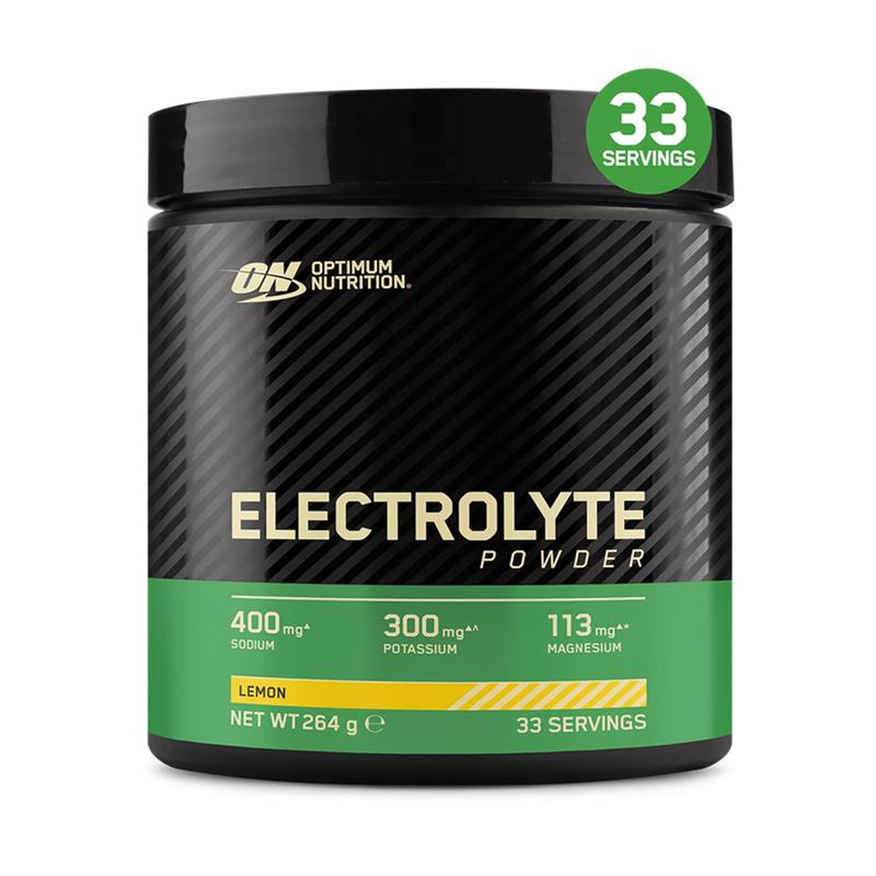 Optimum Nutrition electrolyte powder lemon 264g, UK version