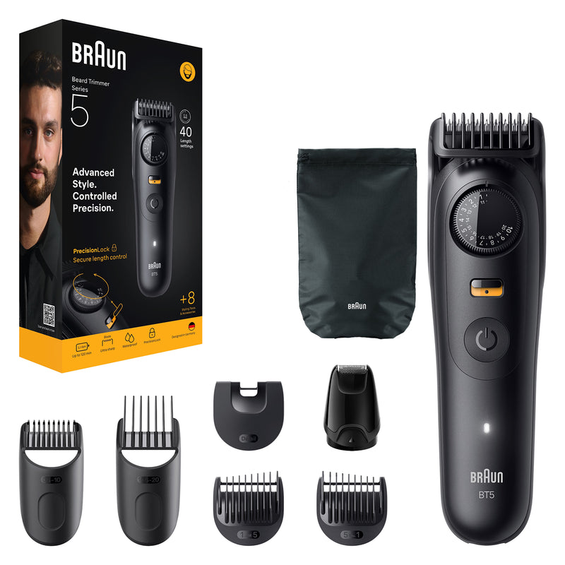 Braun Series 5 beard trimmer BT5560 black, UK version