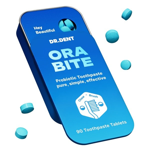 DR.DENT hydroxyapatite toothpaste tablets, imported from the UK