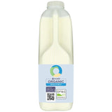 Ocado Organic British Whole Milk 2 Pints   1.136L