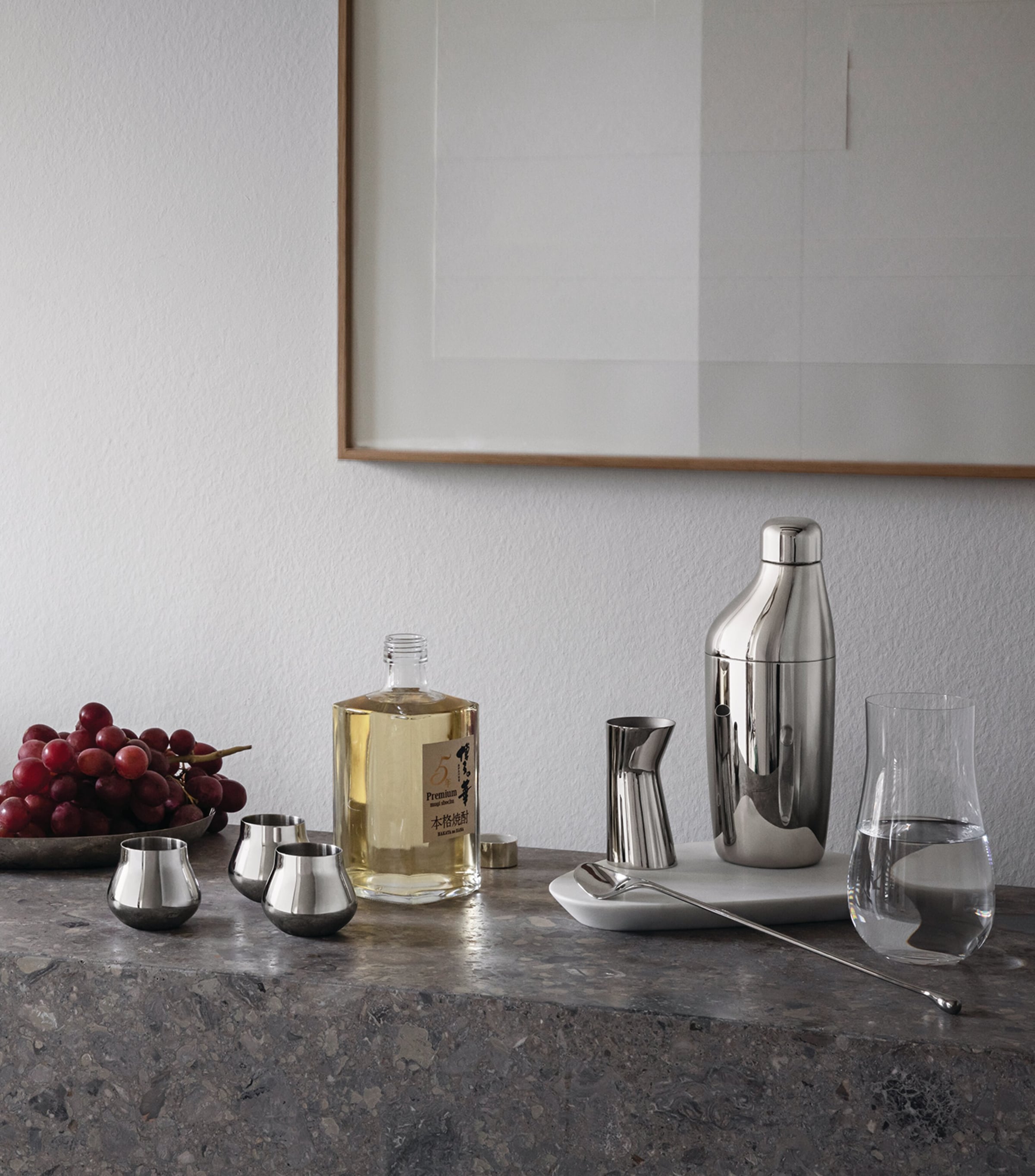 Georg Jensen Sky crystal tumblers set of 6 450ml, UK version