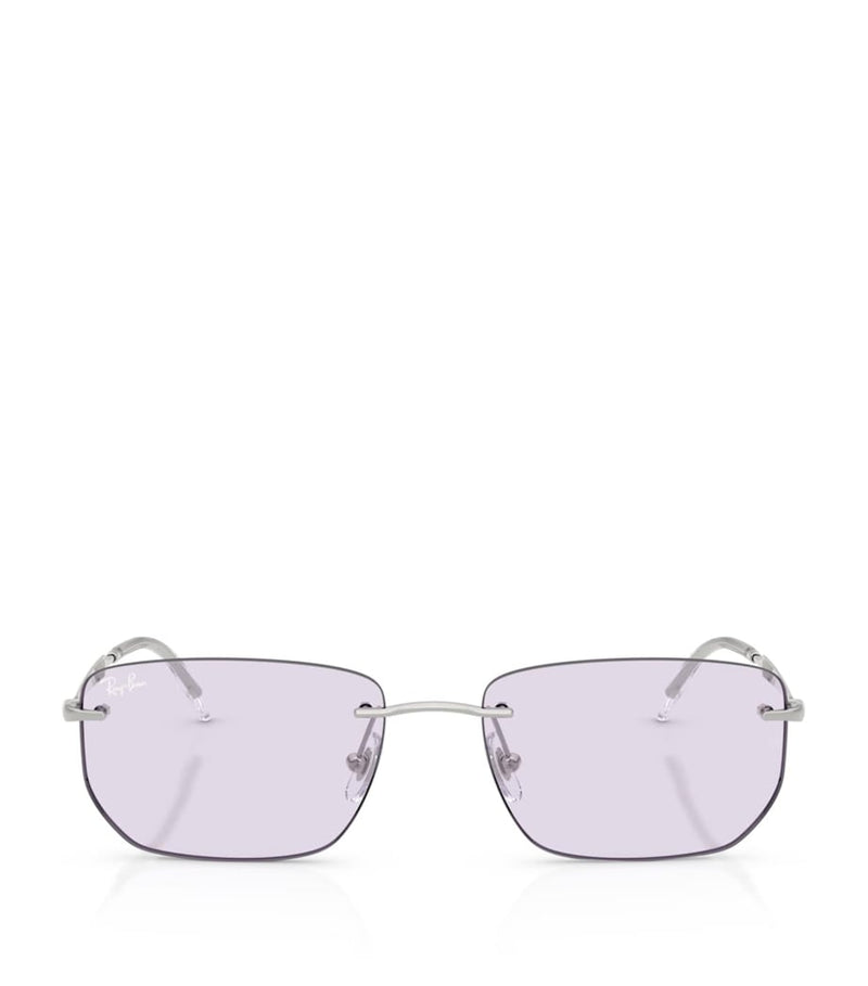 Ray-Ban RB3768 metal irregular sunglasses - British product