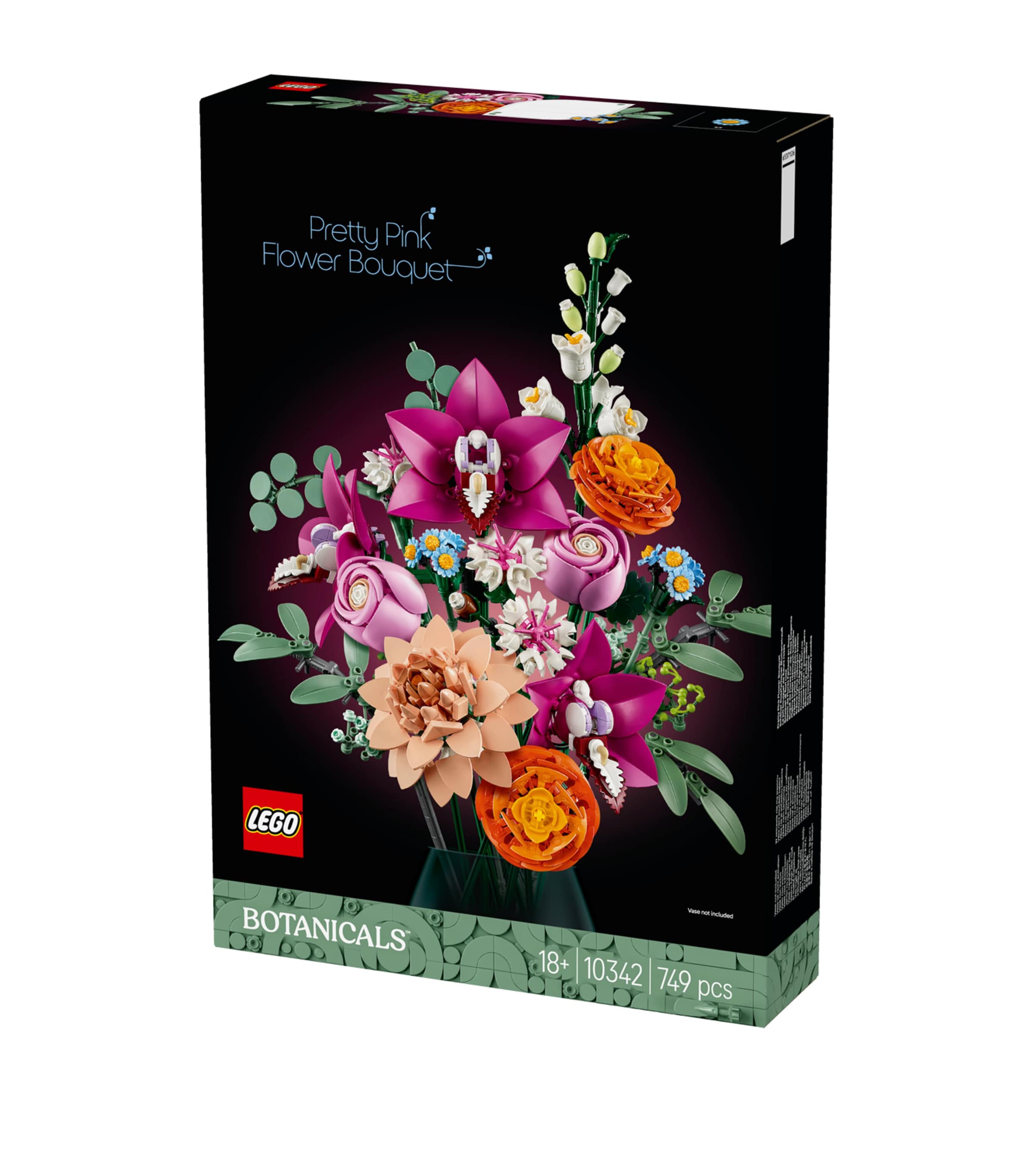 Lego Pretty Pink Flower Bouquet building set, UK version