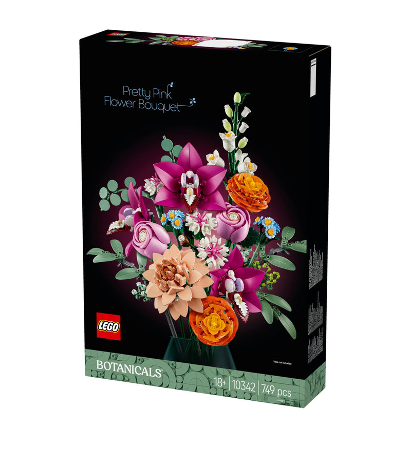 Lego Pretty Pink Flower Bouquet building set, UK version