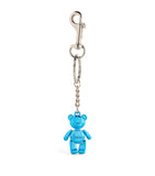 Harrods jointed bear keyring with moveable joints, 15cm tall (British brand)