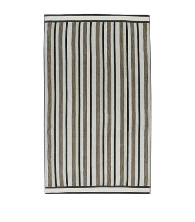Harrods Striped Cotton Bath Towel 70cm x 115cm- Buy online at McGrocer