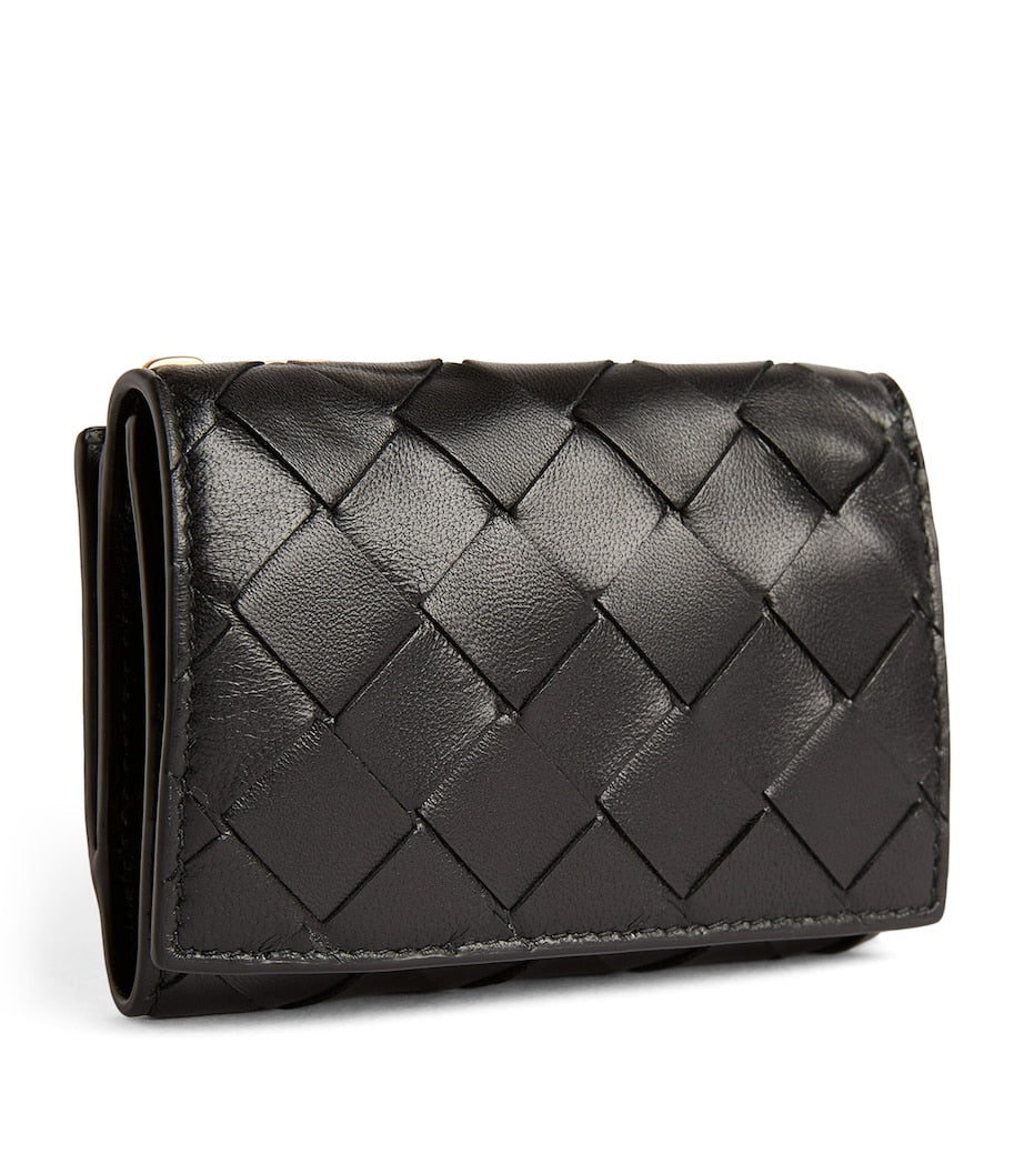 Bottega Veneta Intrecciato trifold wallet (British brand)