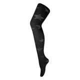 Sock Snob Ladies 80 Denier Opaque Patterned Tights 8-14 UK GOODS Superdrug Star Black  