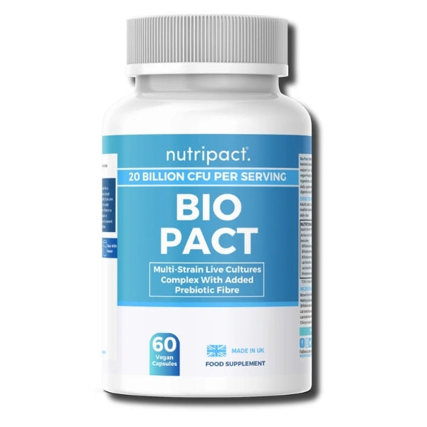 Nutripact multi strain probiotic 60 capsules - British product