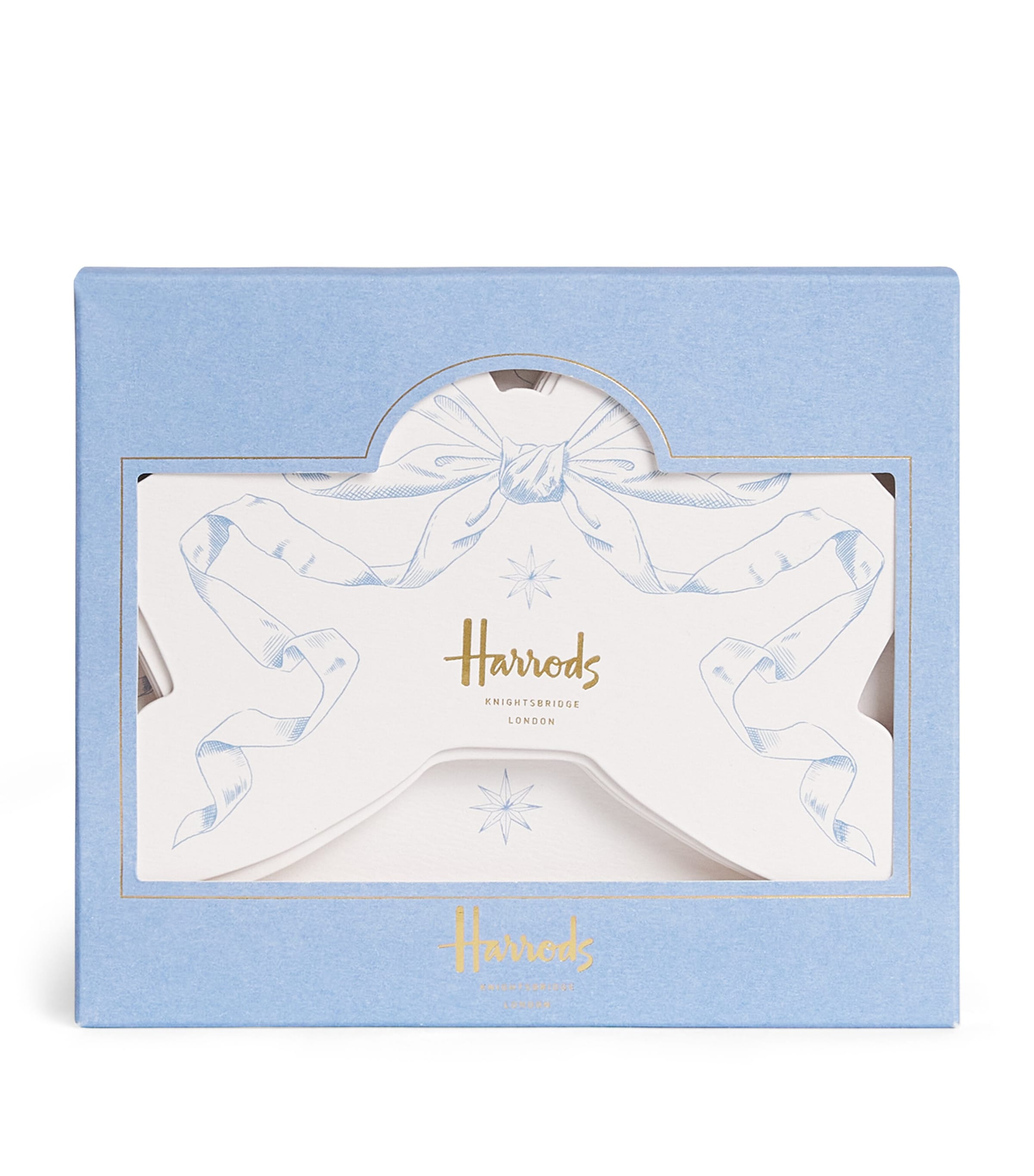 Harrods Bow Party Invitations pack of 8, UK version