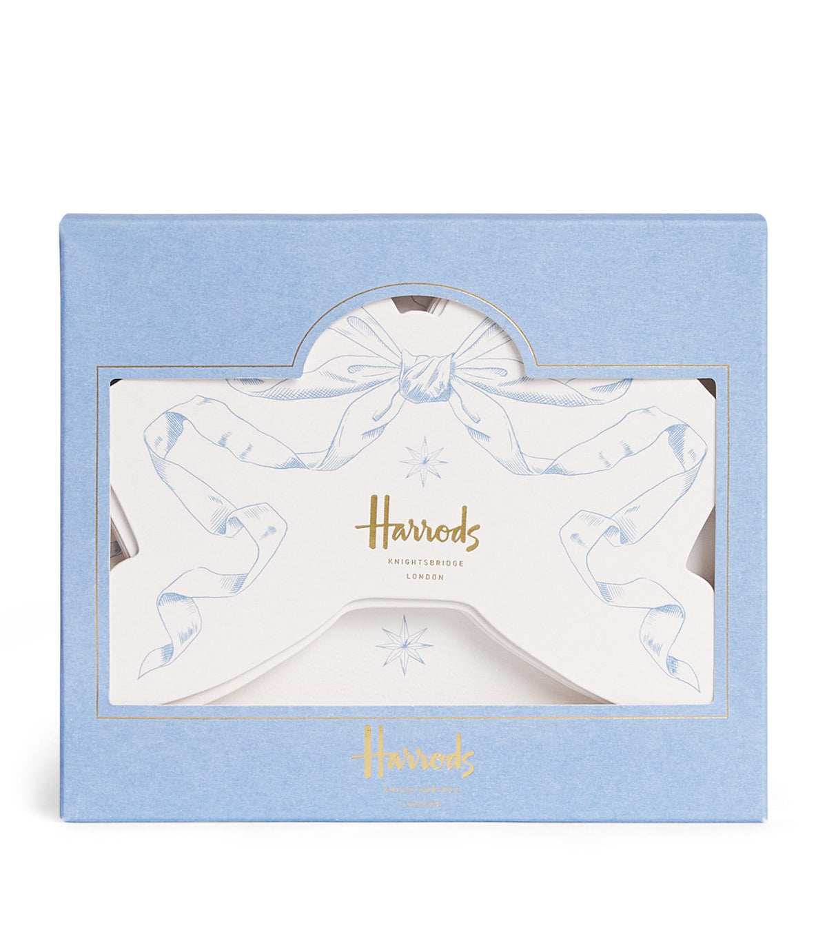 Harrods Bow Party Invitations pack of 8, UK version