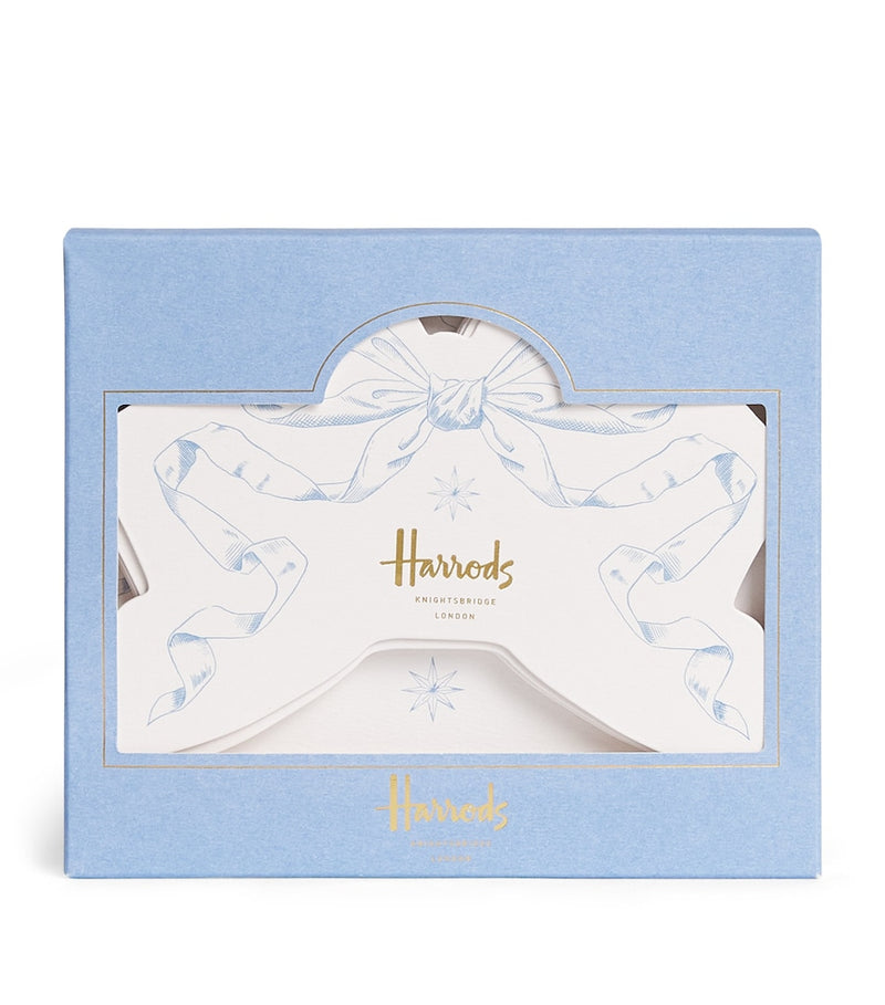 Harrods Bow Party Invitations pack of 8, UK version