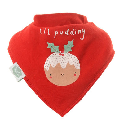 Superdrug Ziggle Lil Pudding Christmas Bandana Bib- Buy online at McGrocer